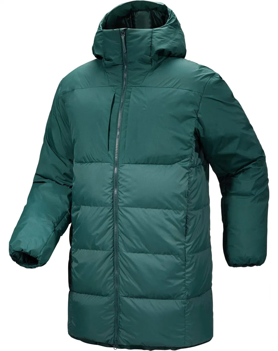 Manufacturer Custom Logo Men&prime;s Winter Puffer Long Coat Windproof Waterproof Down Jacket