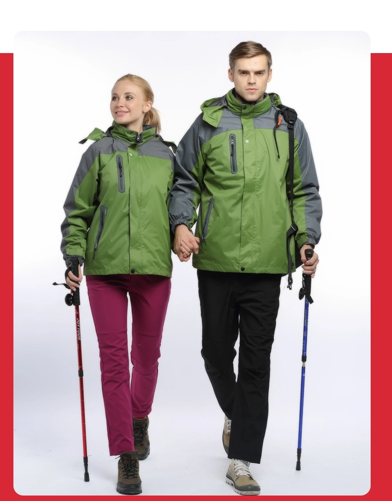 Customized Design Adult Casual Outdoor Coat Waterproof Warm Breathable Windproof Jacket