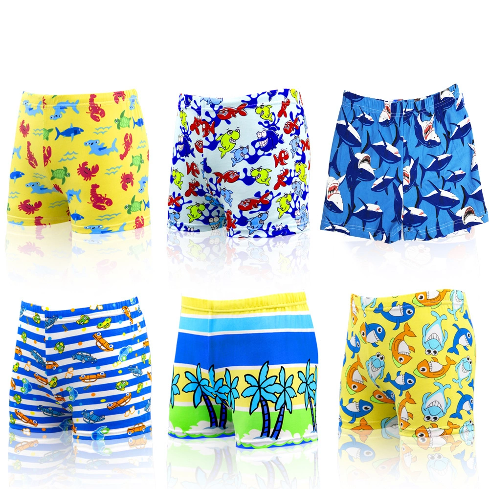 Fashion Kids Cartoon Swimming Short Boy Beach Swim Trunk