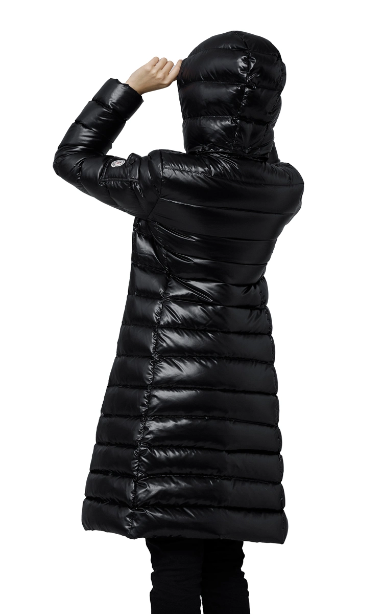 2022 Hot Sale Women&prime; S Winter Down Jacket Classic Black Long