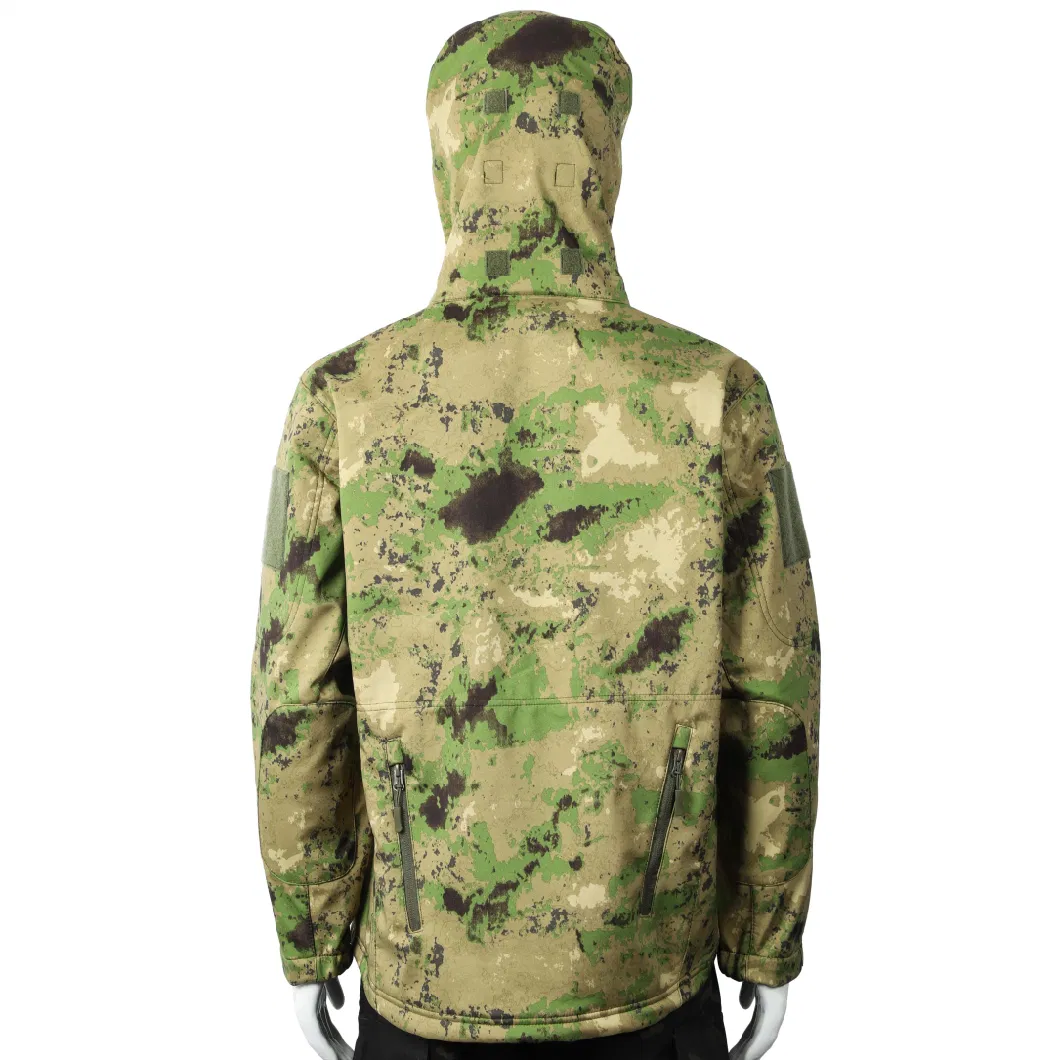 Jinteng Windproof Soft Shell Jacket Military Style Fleece liner Jacket