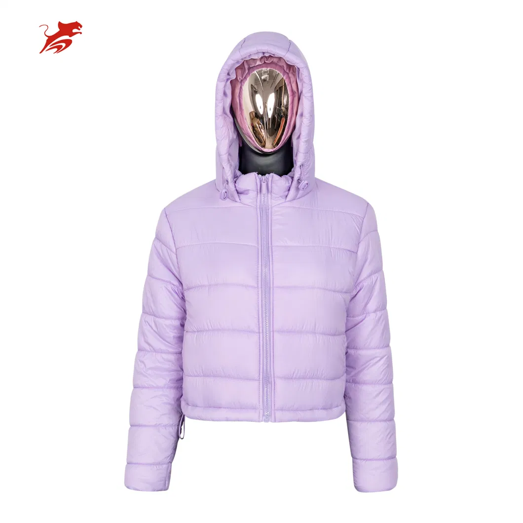 Asiapo China Factory Womens Girls New Design High Quality Windproof Winter Fashion Quilted Puffer Jackets