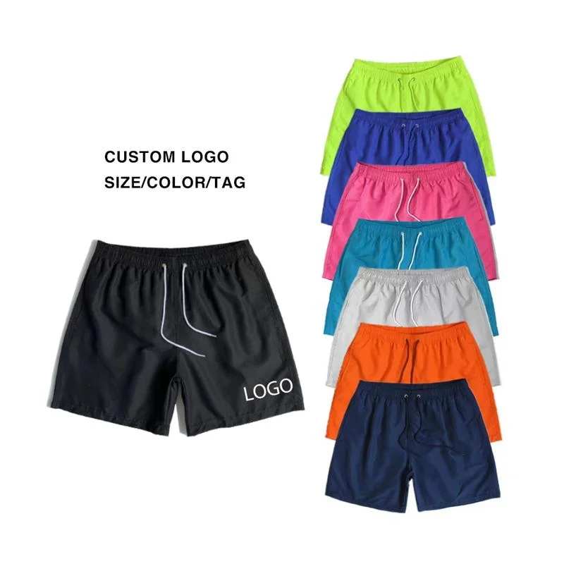 Custom Logo Men Gym Short Blank Swim Beach Man Summer Short