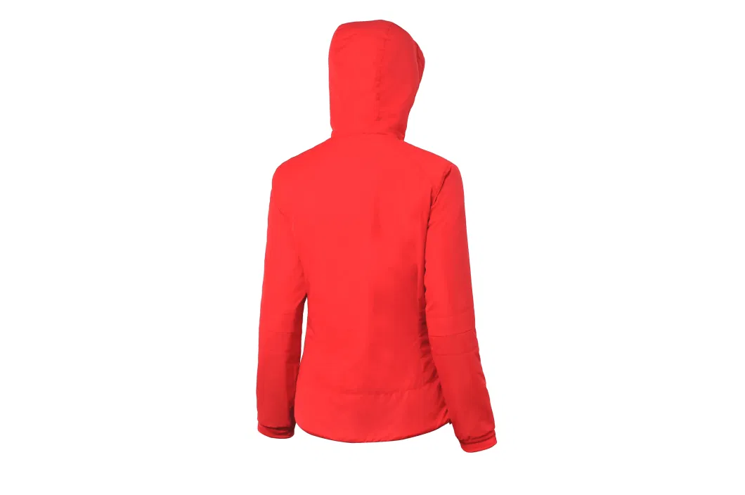 Manufacture Winter Sports Wear Women Red Rain Fational Lightweight Coat Waterproof Jacket