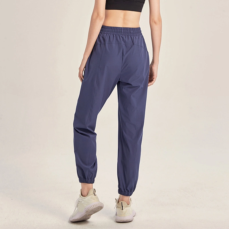 Women&prime;s Lightweight High Waist Athletic Pants Drawstring Soft Travel Tapered Joggers with Elastic Waist Active Wear Sports Pants