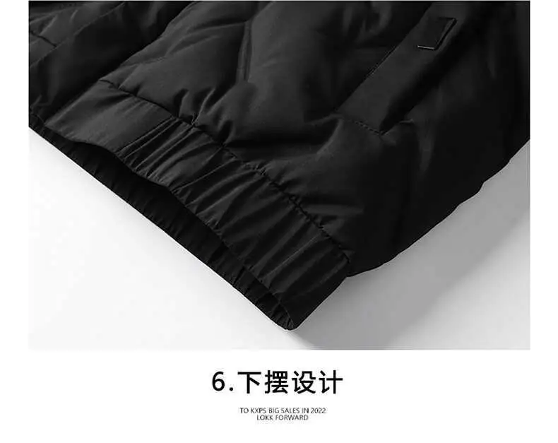 2022 Hooded Heavy Designer Puffer Padded Coat OEM Logo Oversize Men&prime;s Down Bubble Winter Black Custom Men Shiny Puffer Jacket