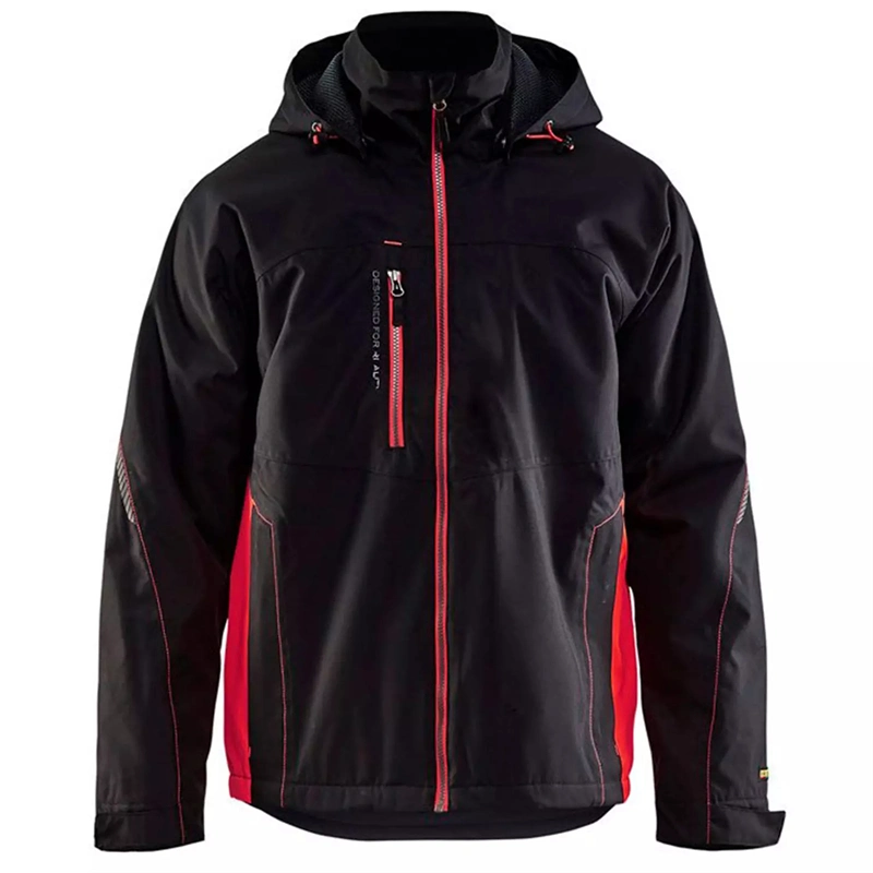 Custom High Quality Detachable Hooded Fleece Tactical Coat Outdoor Men Ski Soft Shell Windbreaker Jacket