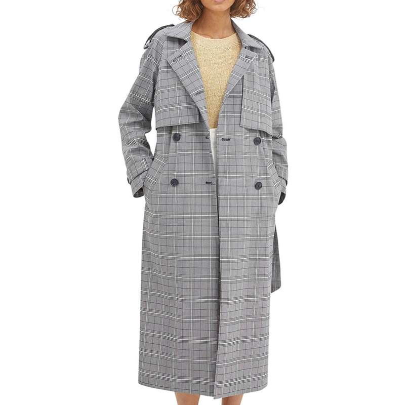 2022 Winter Thick Wool Trench Coat for Women