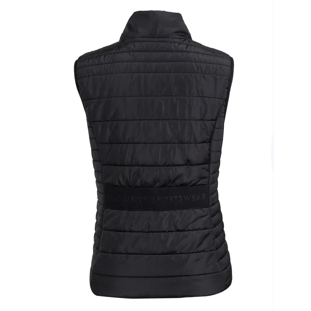 Wholesale Winter Padded Quilted Insulated Women&prime;s Fake Down Vest