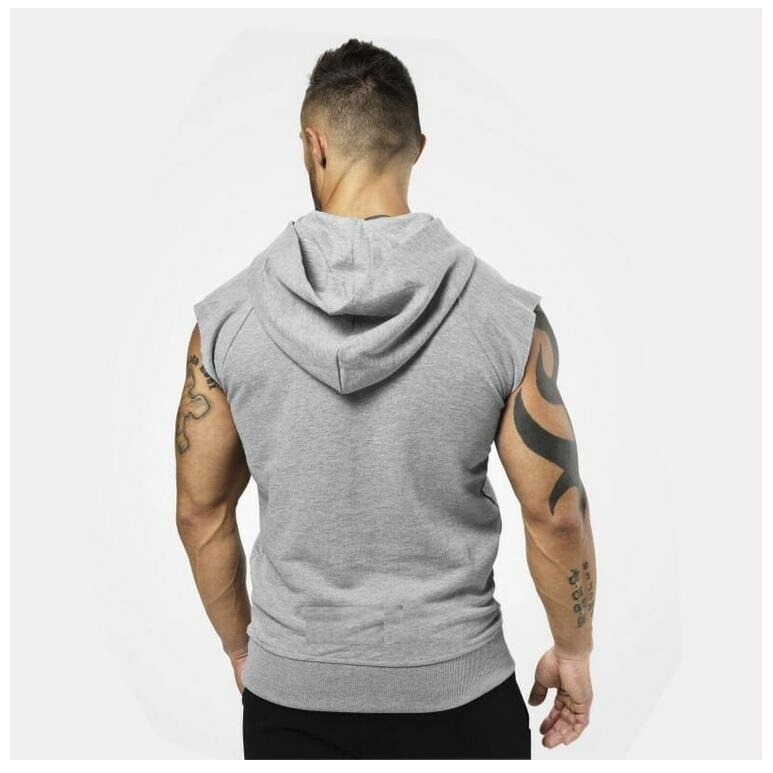 2019 Popular Men&prime;s Casual Gilet Vest Hoodie Sleeveless Sweatshirt Sweatshirt