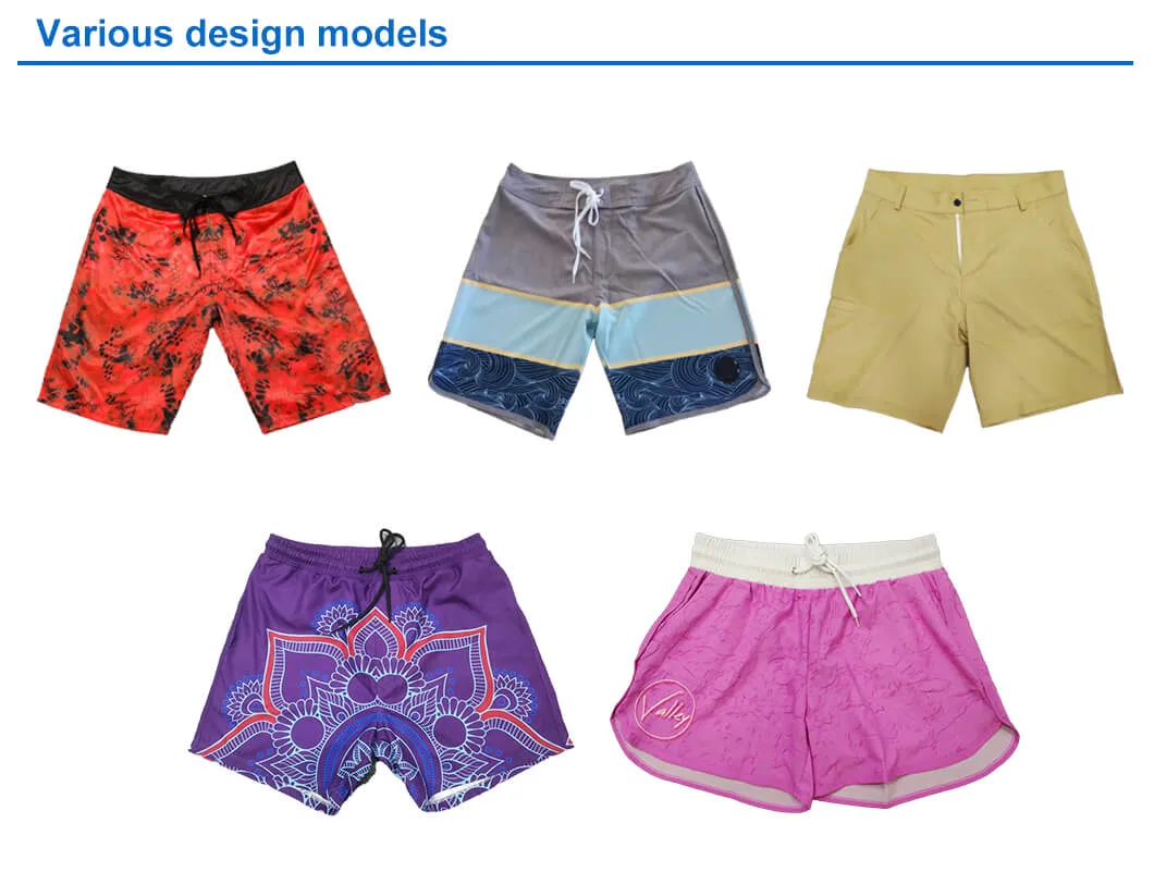 Custom Design 4 Way Stretch Fabric Boardshorts Wholesale Mens Surf Board Shorts Men&prime; S Quick Dry Swim Trunks Beach Short