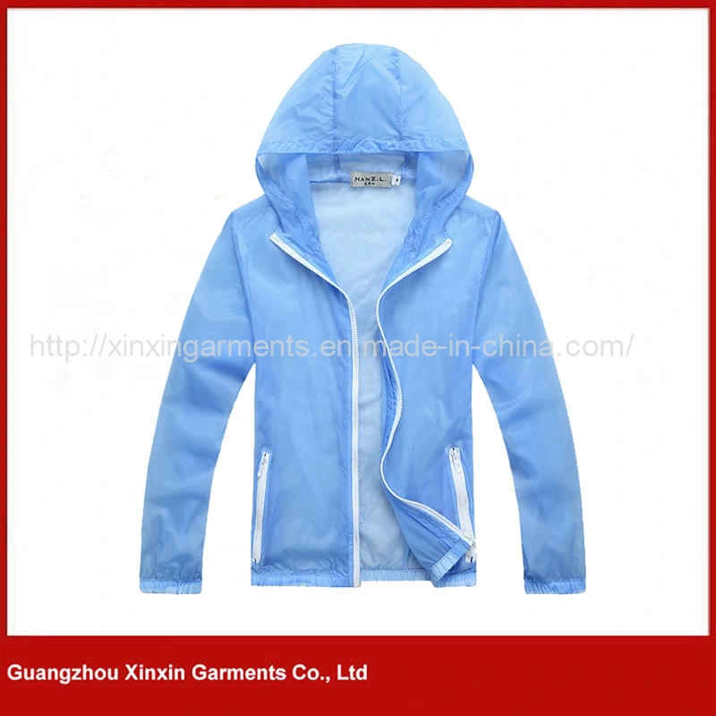 Waterproof Skinny Outdoor Light Weight Jacket Outerwear Clothing Windbreaker (J160)