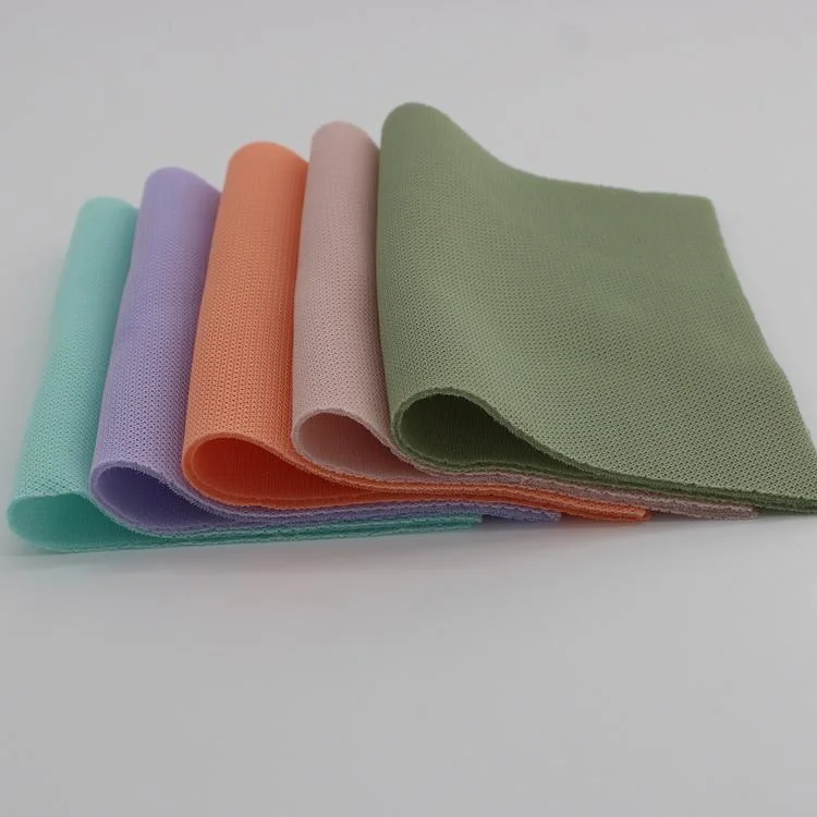 Customized 4 Sided Elastic Laminated 100d Plush Windproof Warm Clothing Polyester Fabric Velvet Polar Fleece