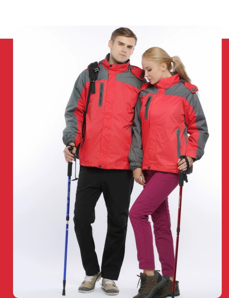 Customized Design Adult Casual Outdoor Coat Waterproof Warm Breathable Windproof Jacket