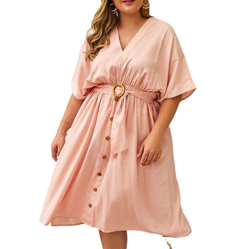 Summer Casual Dress Skirts Plus Size Women&prime;s Dresses Vintage Clothing Women Clothes Manufacturers