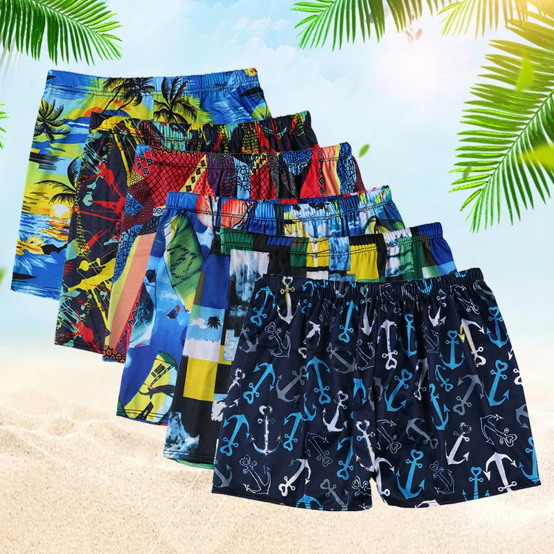 Men Swimming Short Adult Swim Beach Swimsuit Summer Swimming Trunks