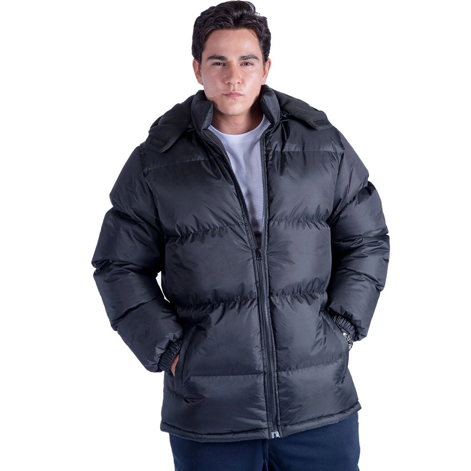 Custom High Quality Fashionable Plus Oversize Puffer Shiny for Men Unisex Light Short Puffer Warm Down Jacket Hood Wholesale