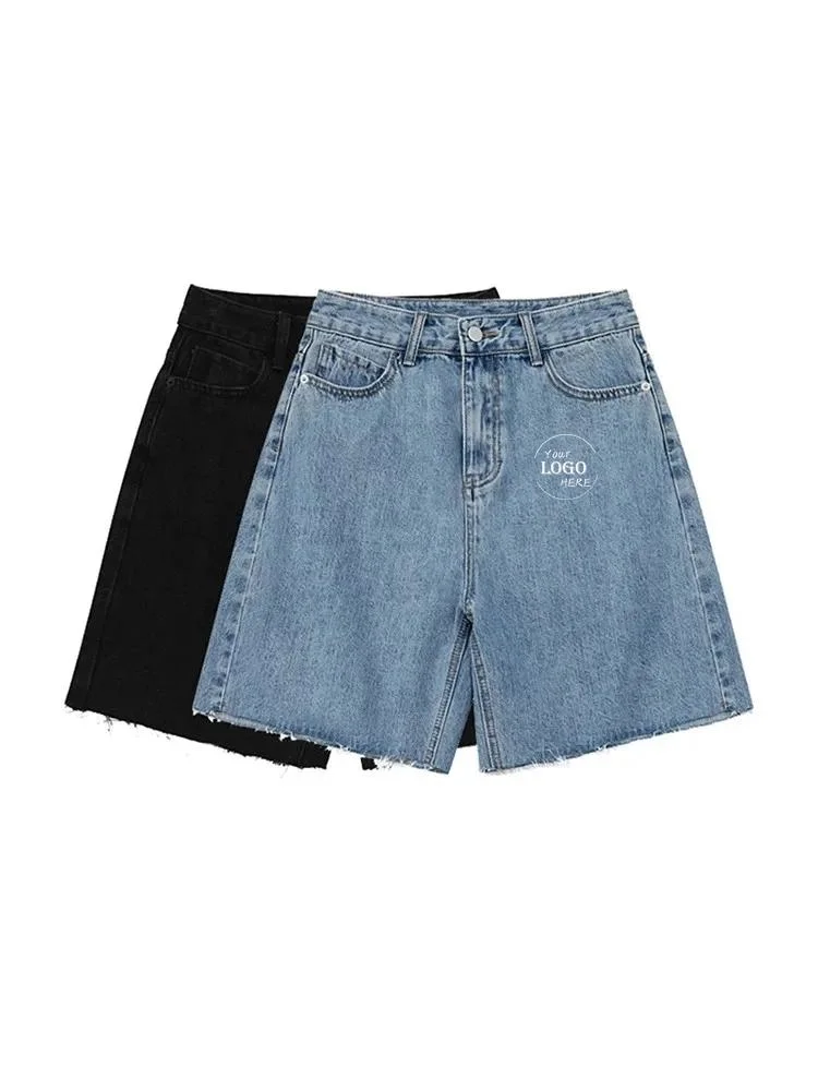 China Suppliers Beauty High Waist Womens Denim Shorts