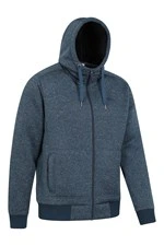 Men&prime;s Fleece Hoodie Full Cardigan