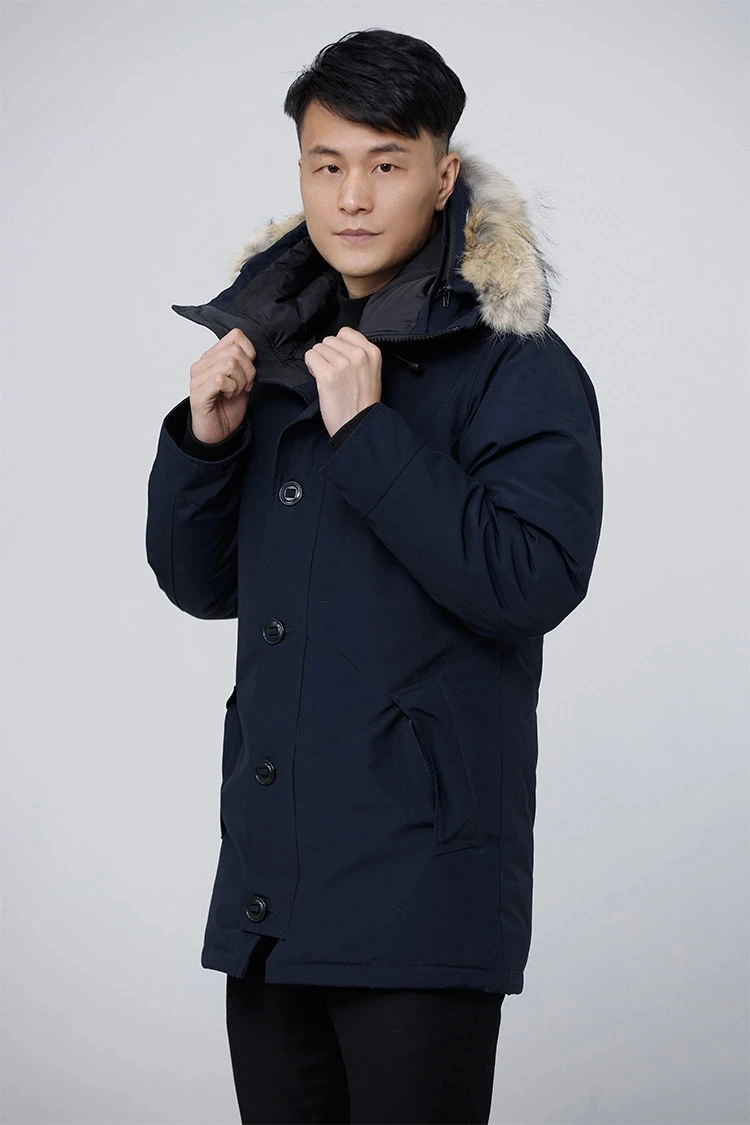 Winter Quilted Jacket Men Padding Down Coat Puff Jacket for Men