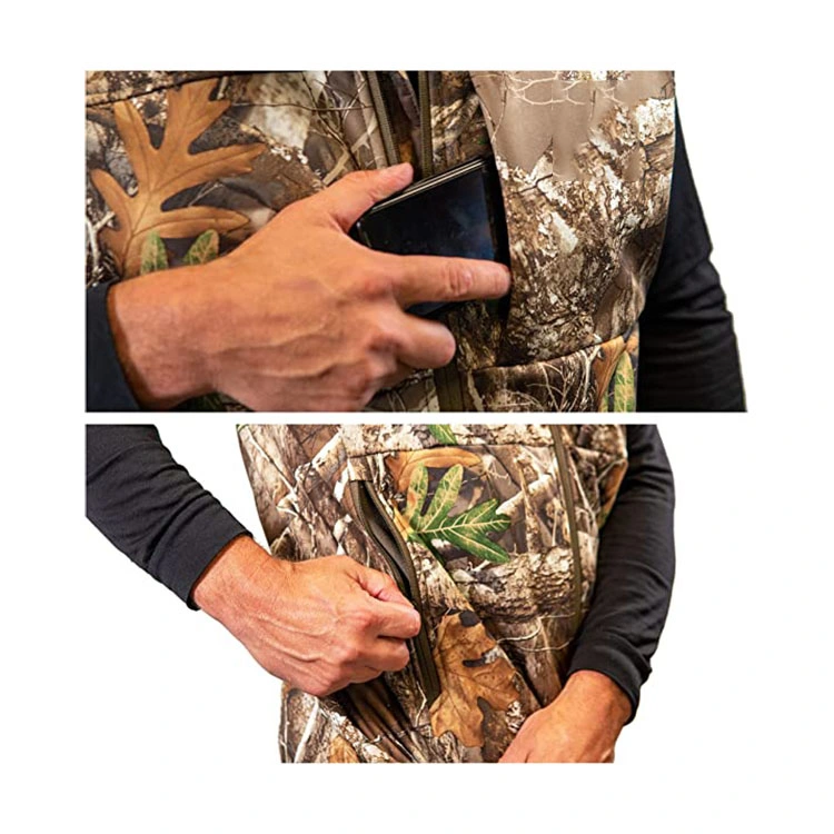 Bowins Men&prime;s Camo Softshell Vest with New Design