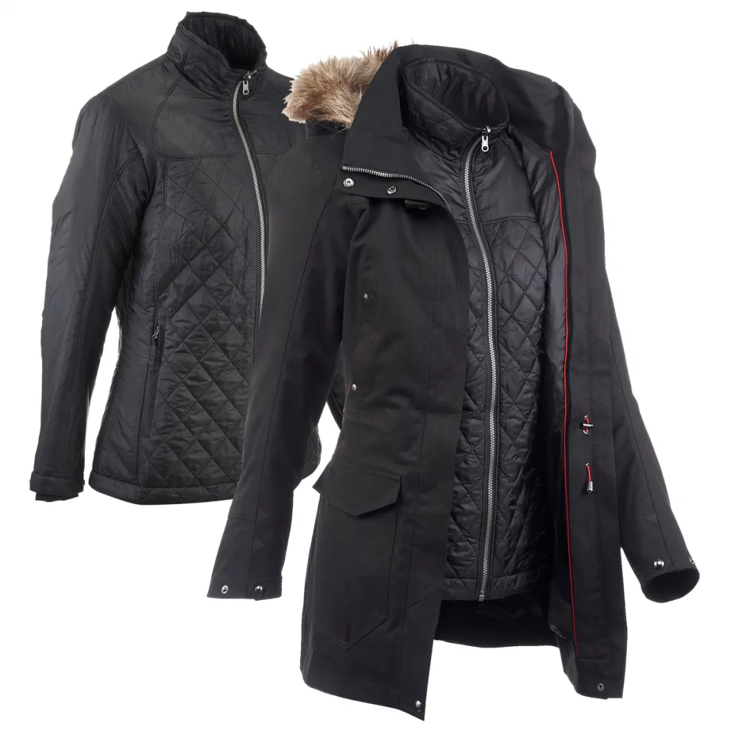 Women&prime;s Waterproof 3in1 Travel Trekking Jacket