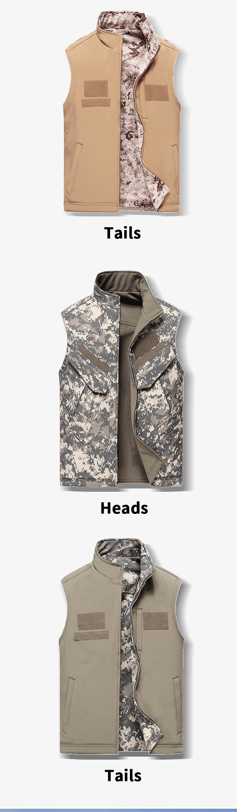 Soft Shell Vest with Windproof Technology