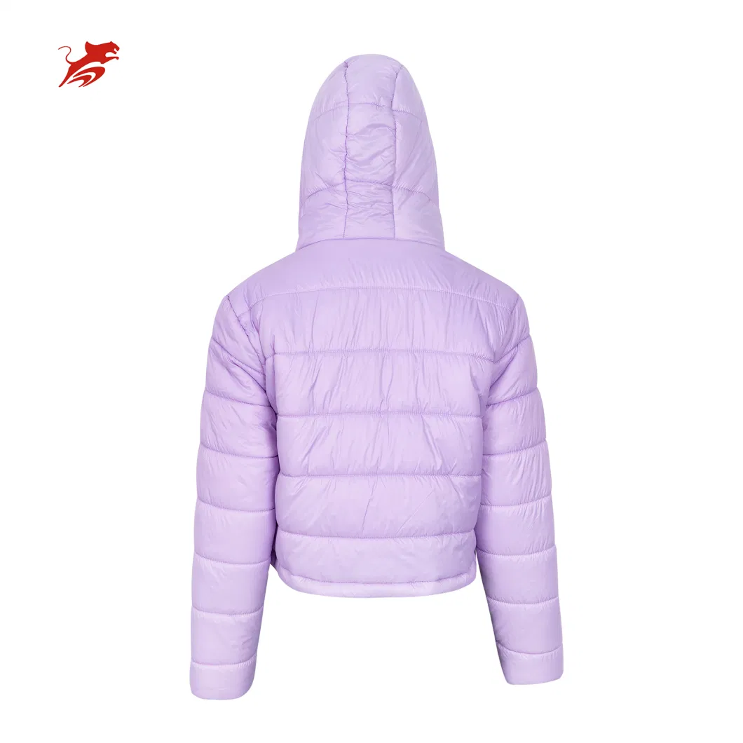 Asiapo China Factory Womens Girls New Design High Quality Windproof Winter Fashion Quilted Puffer Jackets