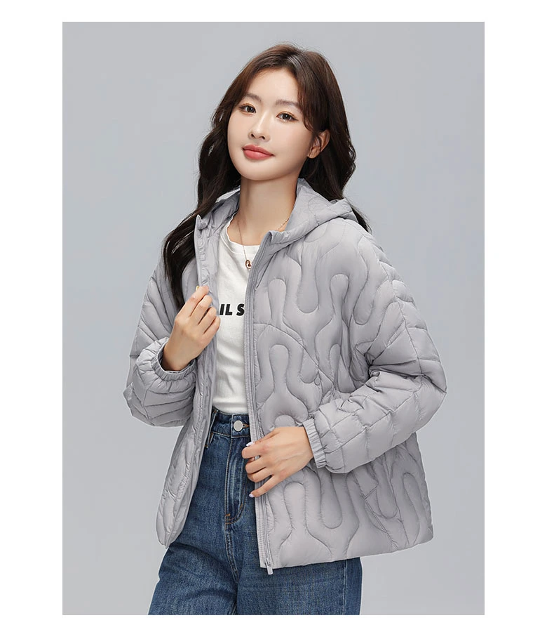 Hot Sale Lightweight Down Jacket Winter with Hood for Women