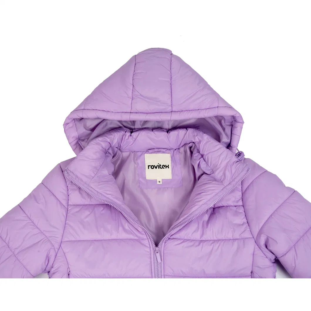 Asiapo China Factory Womens Girls New Design High Quality Windproof Winter Fashion Quilted Puffer Jackets