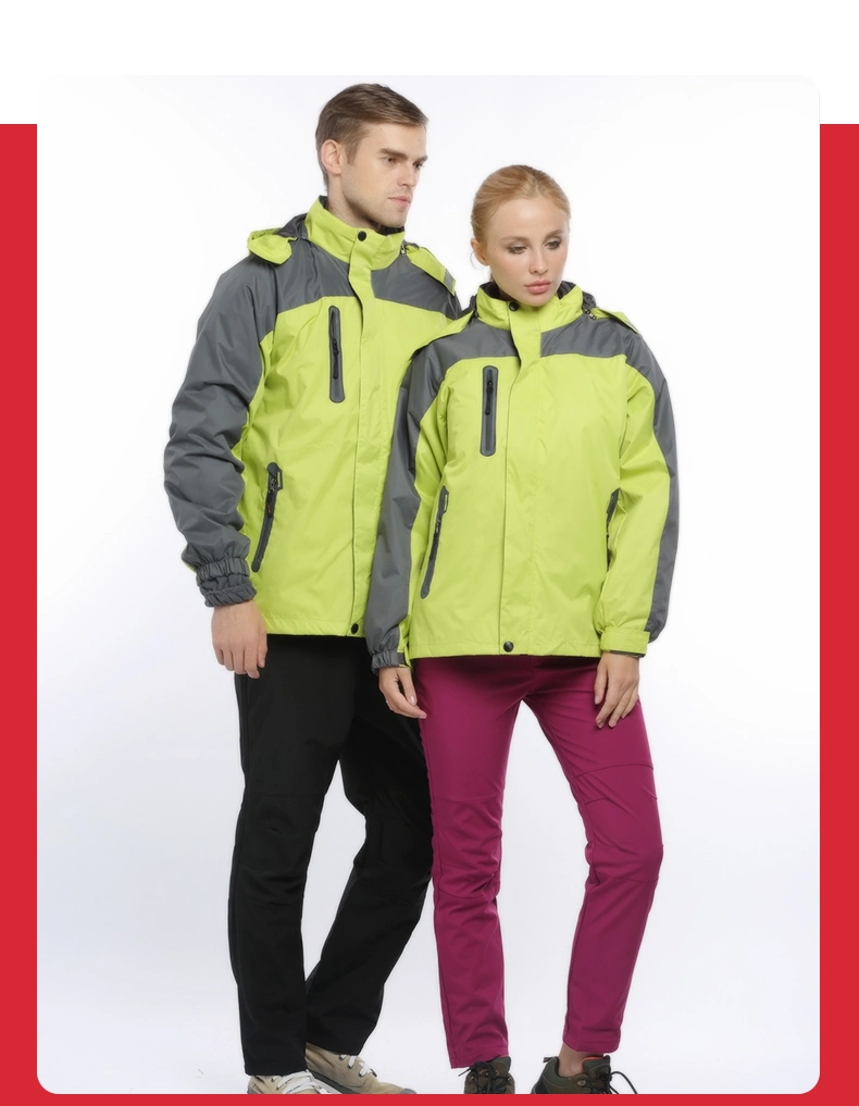 Customized Design Adult Casual Outdoor Coat Waterproof Warm Breathable Windproof Jacket