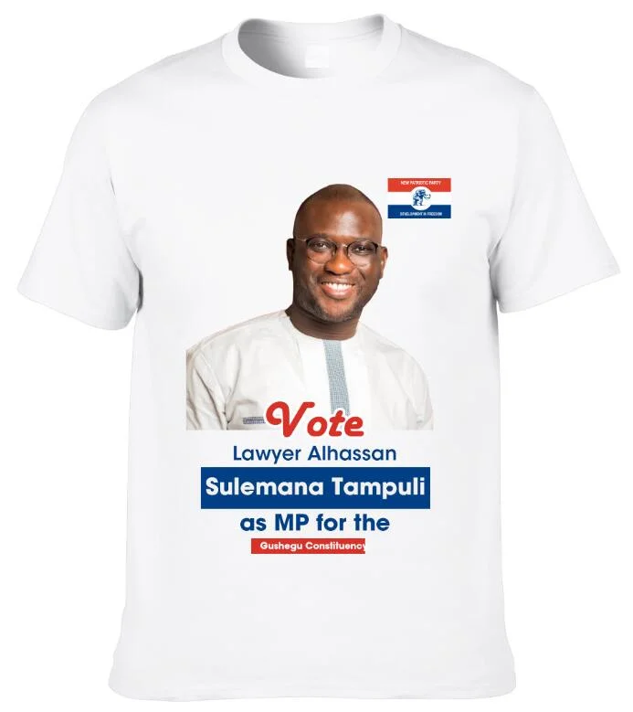 Election Campaign T Shirts Custom Cheap T-Shirt OEM Logo Election T-Shirt