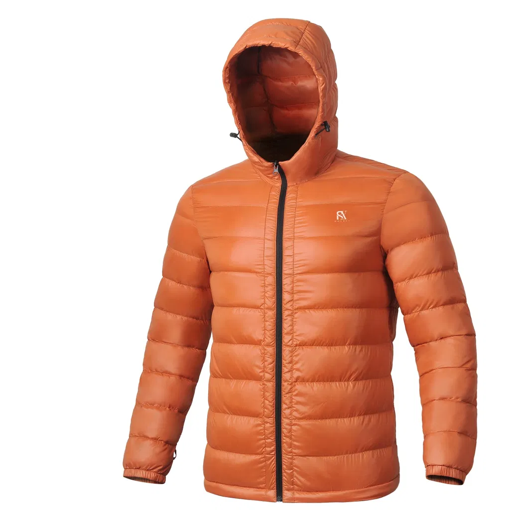 Men&prime;s Puffer Jacket Fashionable Clothes Light Down Winter Jacket with The Hood