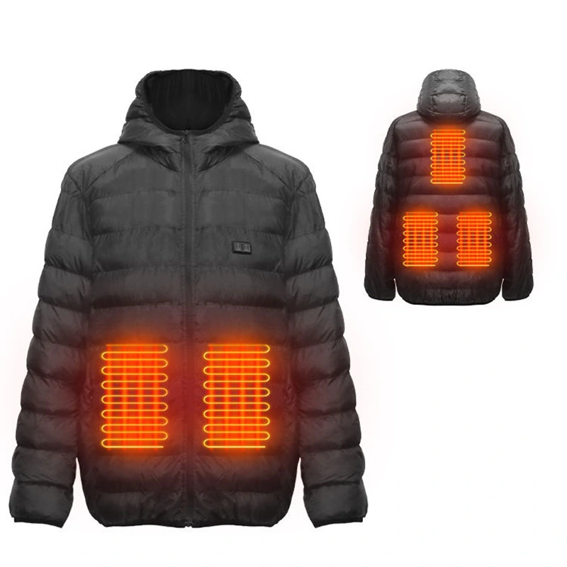 OEM Smart Heated Jacket Winter Down Jacket with Heating System for Men