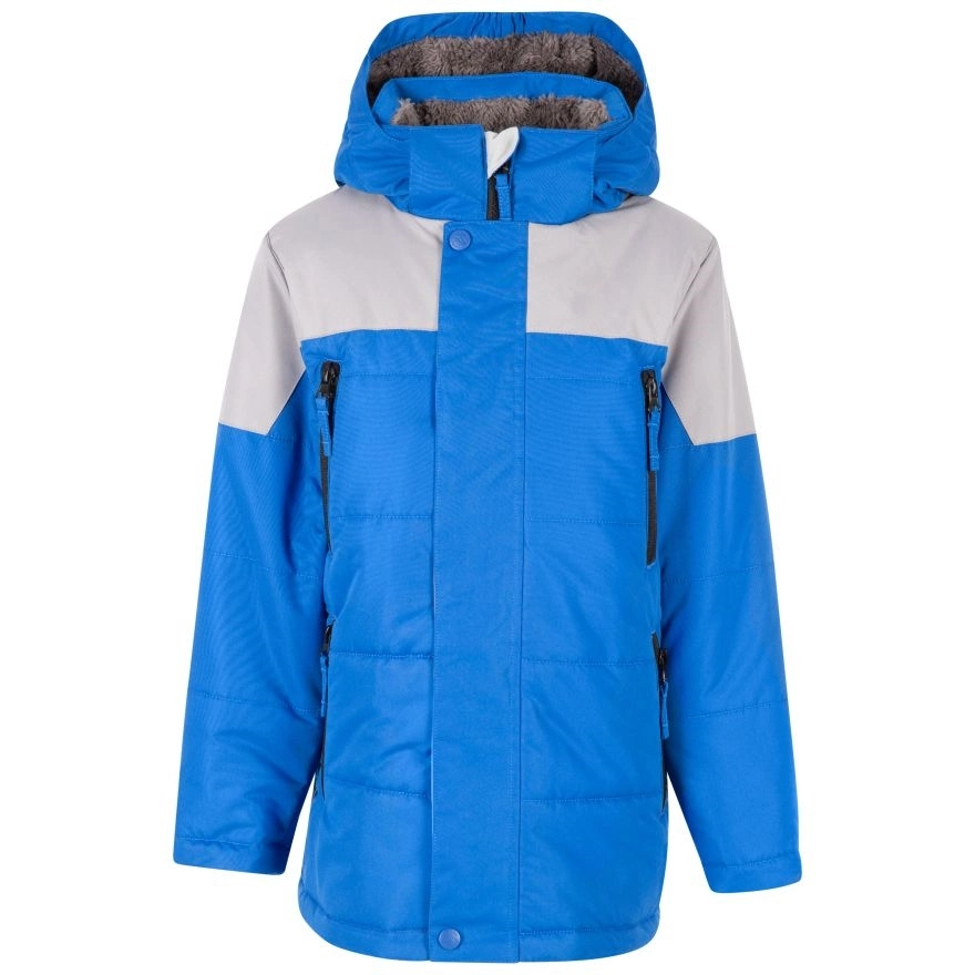 Kids Padded Winter Waterproof Windproof Long Jacket with Hood