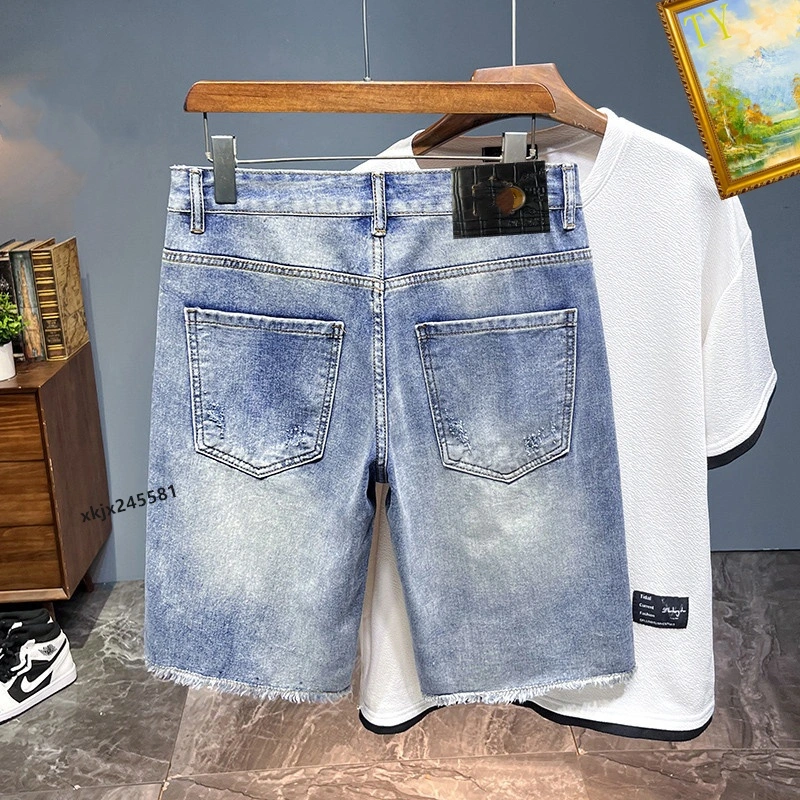 New Men&prime;s Denim Shorts