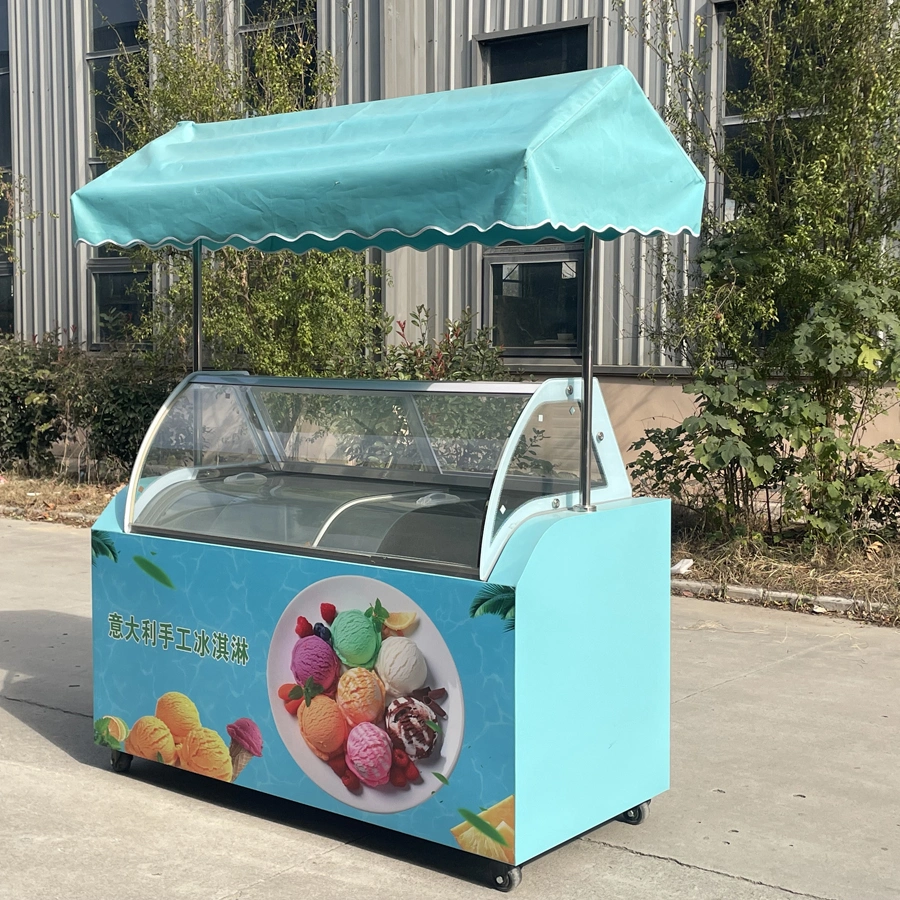 2024 Hot Sale OEM Electric Cargo Three Wheel Ice Cream Bike with Good Price