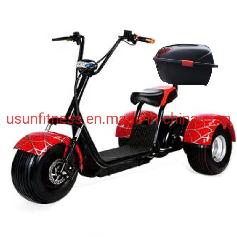 3 Wheels Fat Tire City Coco Electric Scooter E Scooter Motor Bike with CE