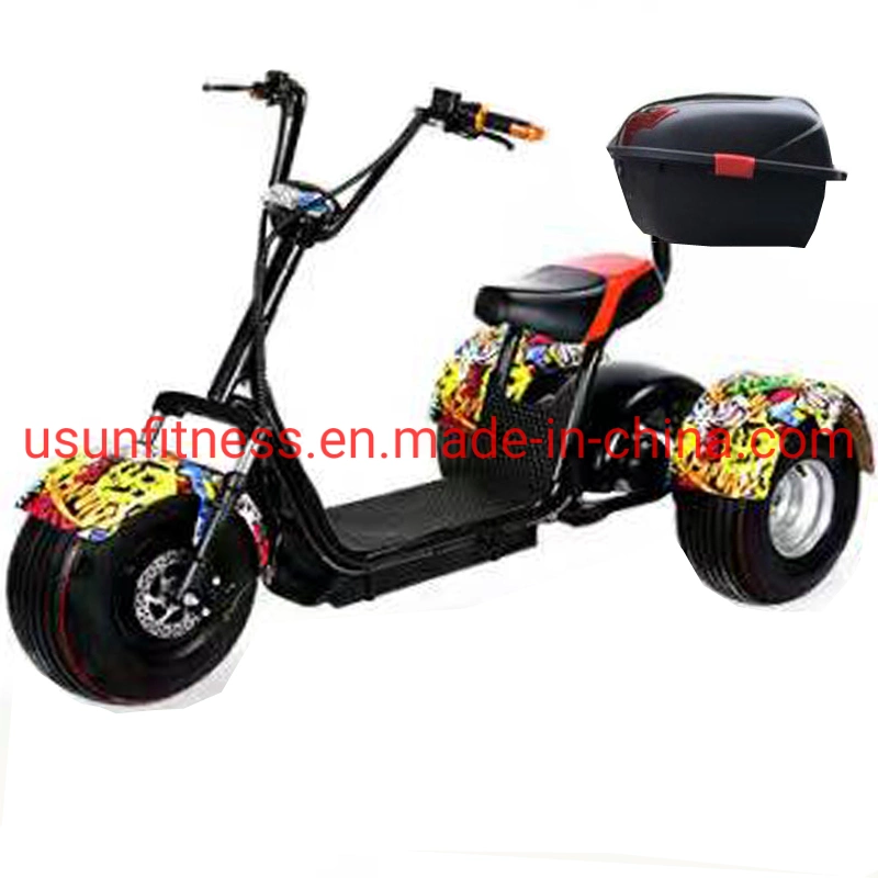 3 Wheels Fat Tire City Coco Electric Scooter E Scooter Motor Bike with CE