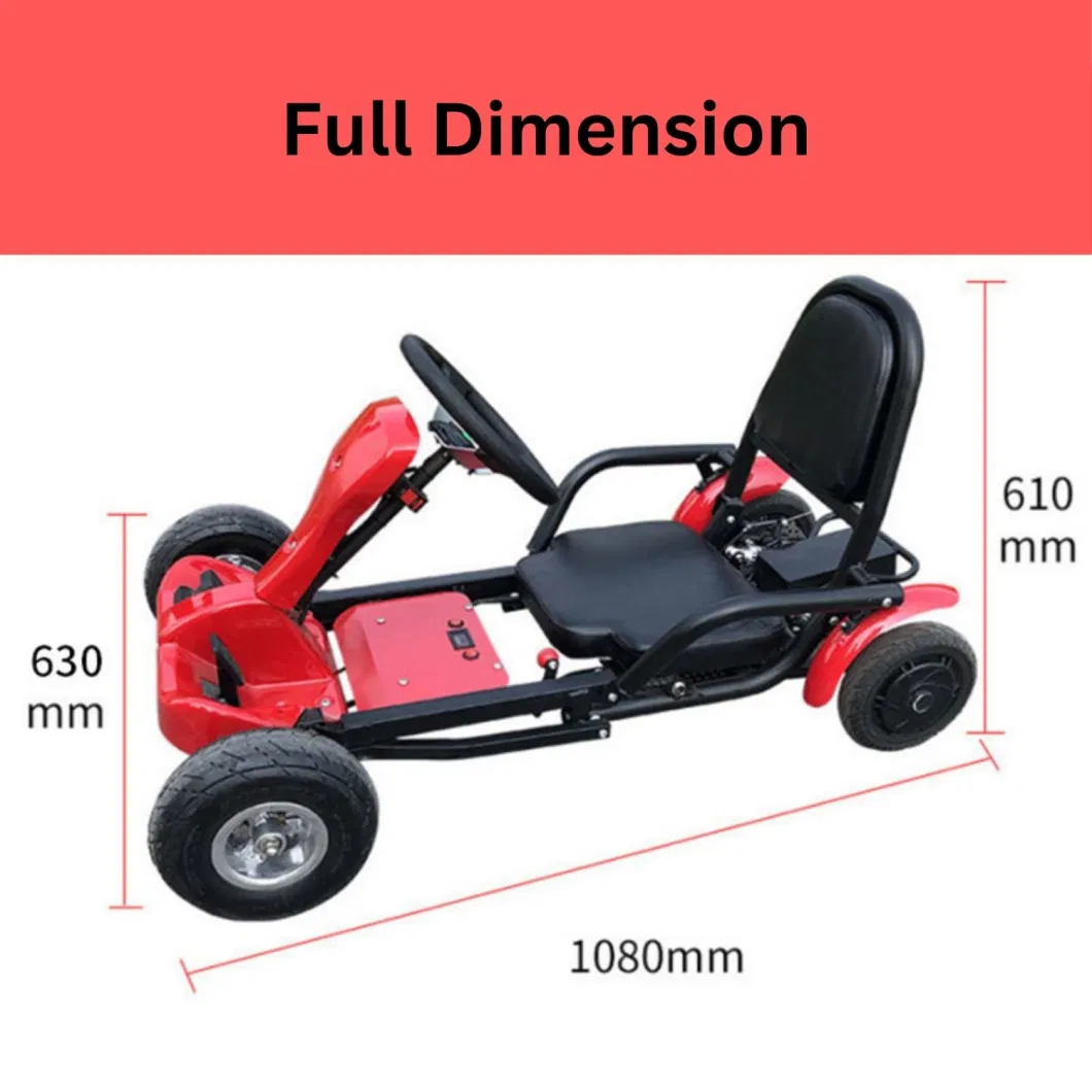 Mini Electric Drift Kids Pedal Go Kart for Children and Adult