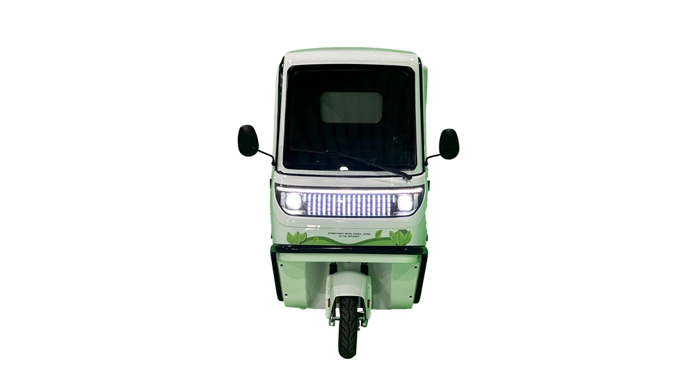 Eco-Freindly Cargo Electric Tricycle Equipped with Closed Cabin