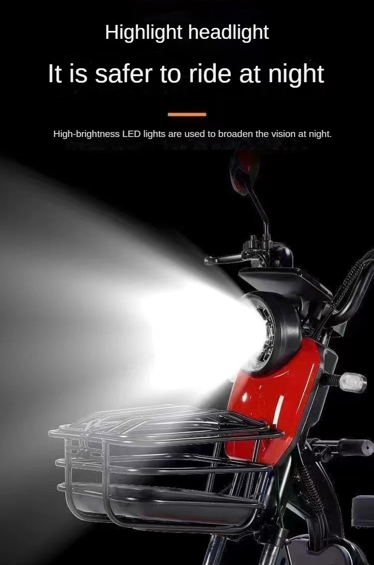 New Arrivals 48V 60V 600W 20A Maximum Speed 50km/H Three Wheels Electric Scooter Electric Tricycle