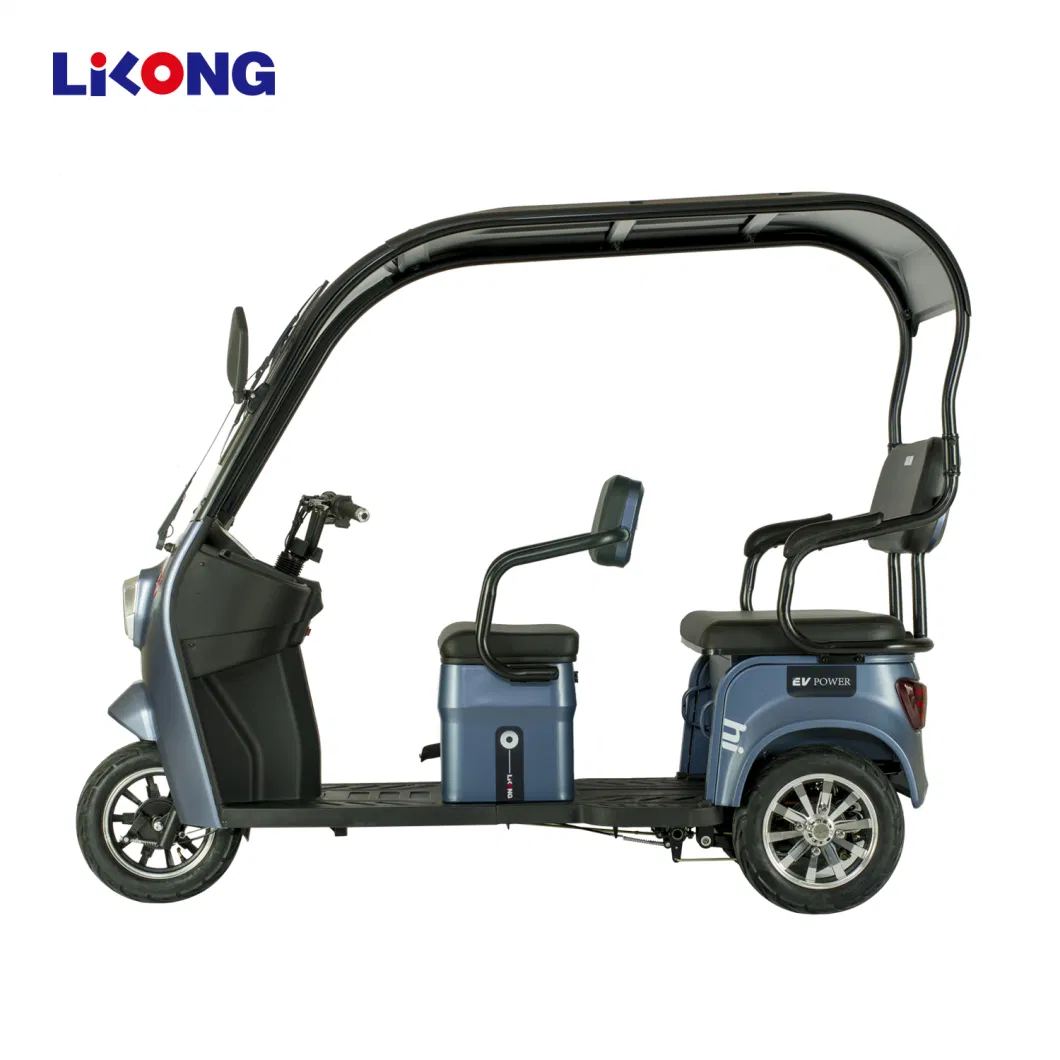 Environmental Friendly Cheap Small Electric Tricycle for Passenger for Elderly or Disabled Leisure