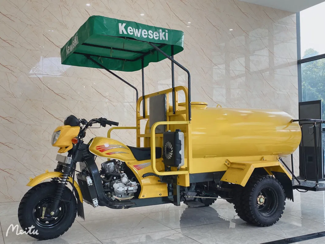 Luxurious Large Capacity Big Wheels Rain Water Tanks Storage Water Tank Tricycle