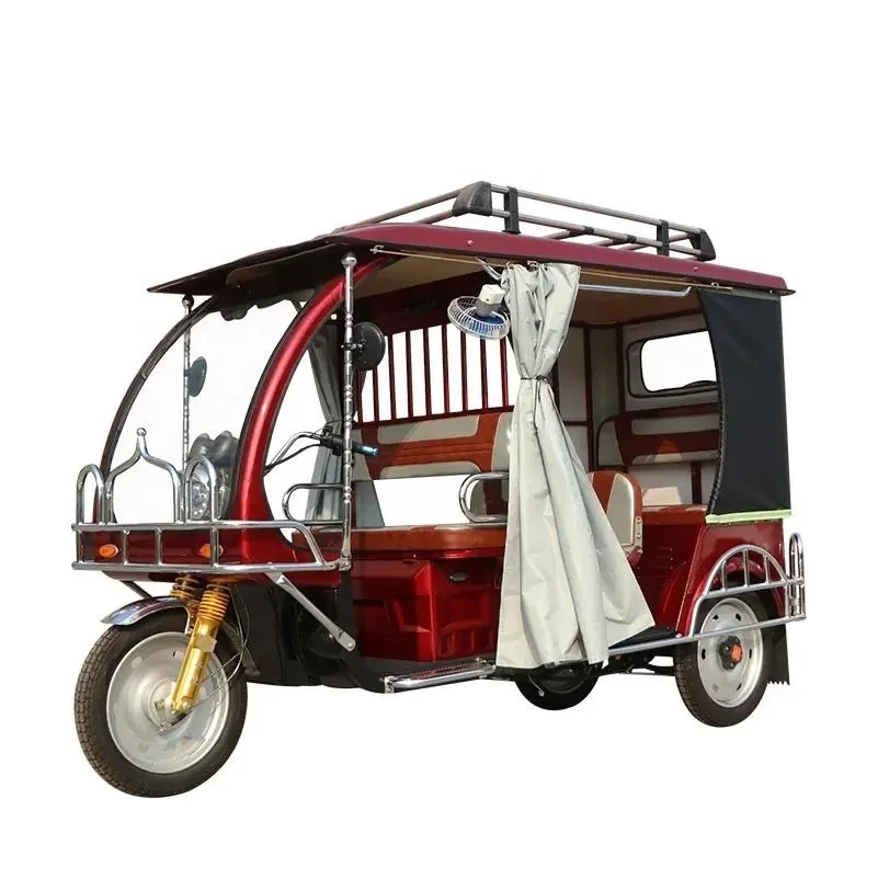 Customizable 3-Wheel Electric Cargo Tricycle Motorized Closed Body Type for Passenger with Factory Price