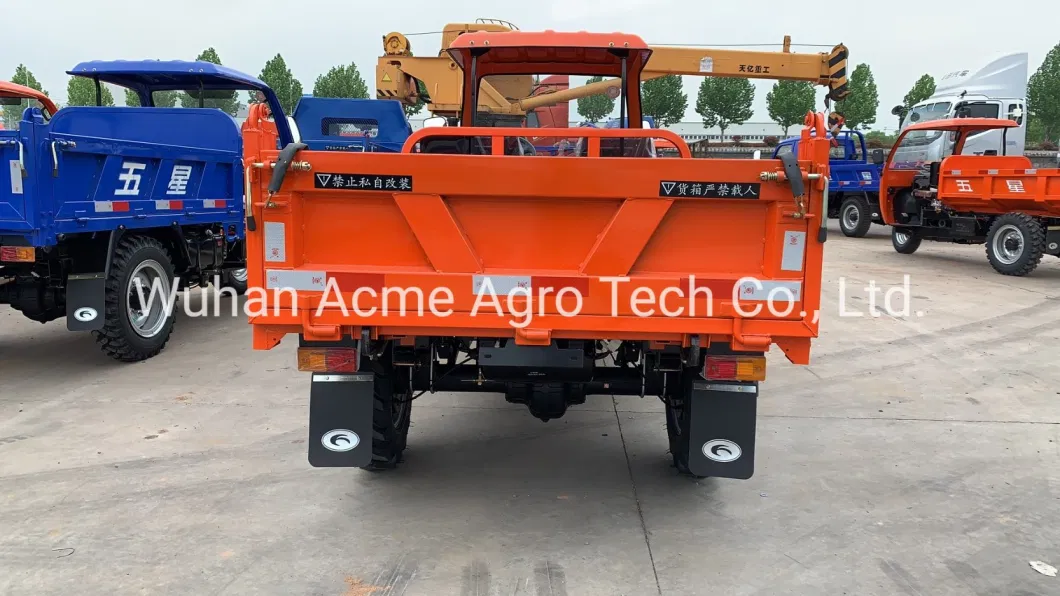 Diesel Self-Discharging Dumper Truck Tricycle for Sale