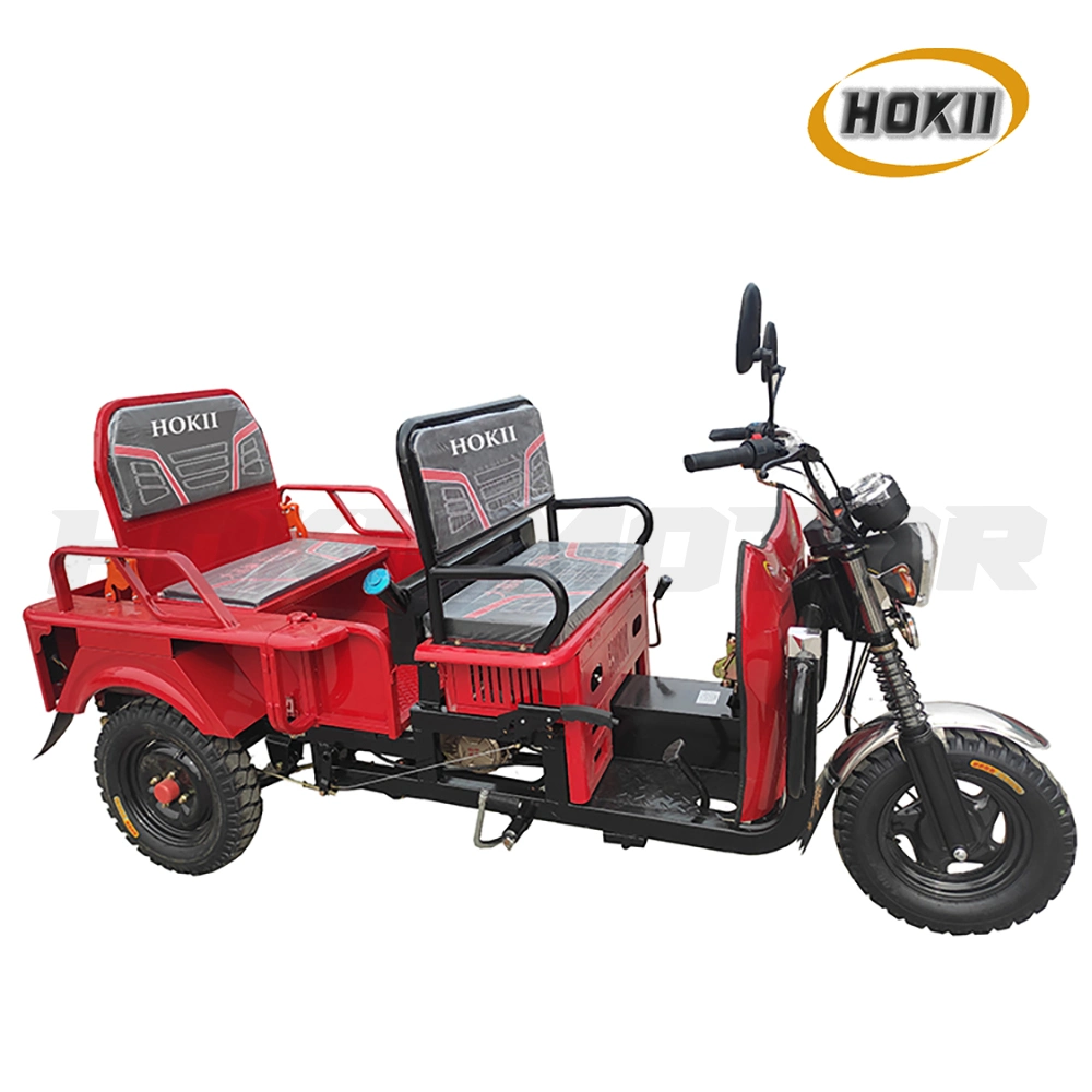 125cc Passenger Tricycle Electric Rickshaw Good Quality New Design for Sale