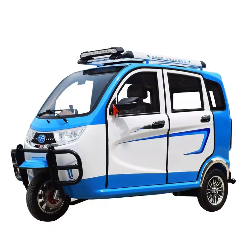 New Adult Closed Electric Passenger, Cargo, Three Wheels, Motor, Petrol, Motorized, Electric Trike, Vehicle, Bicycle