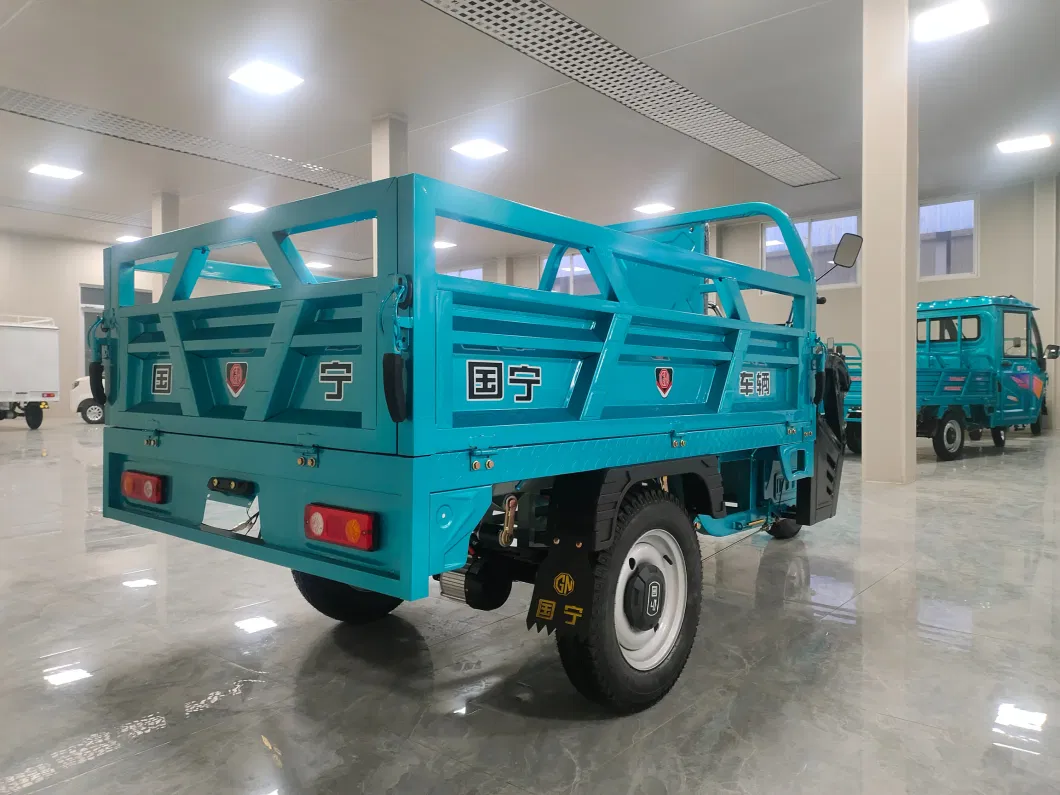 Electric Tricycle Energy Saving with Solar Panel for Cargo Electric Operation Loading