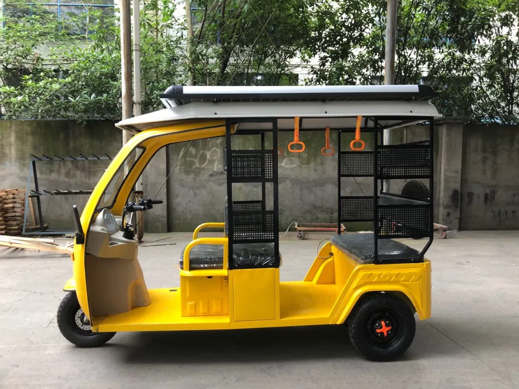 Electric Tricycle Rickshaw 3-4 Passengers OEM Brand